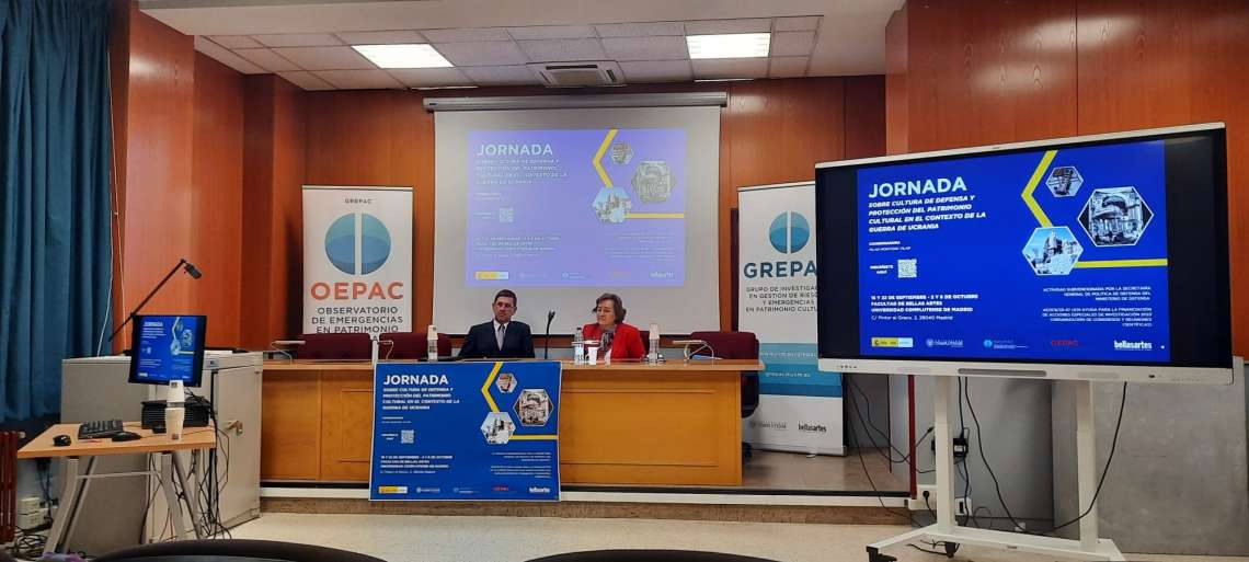 15/09/2023. El GREPAC organiza las Jornadas sobre Cultura de Defensa y Protección del Patrimonio Cultural en el contexto de la guerra de Ucrania - 7